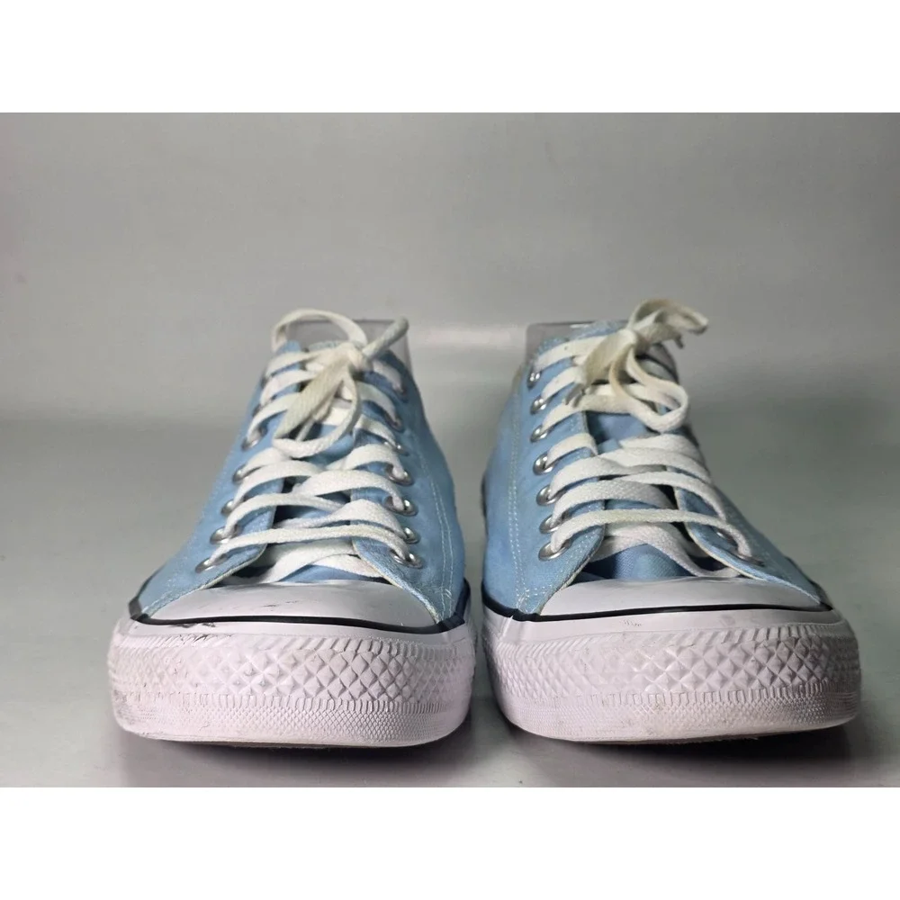 Converse All‎ Star Men's Sneakers Size 13 Women's Size 15 Blue Canvas Shoes - Picture 2 of 15